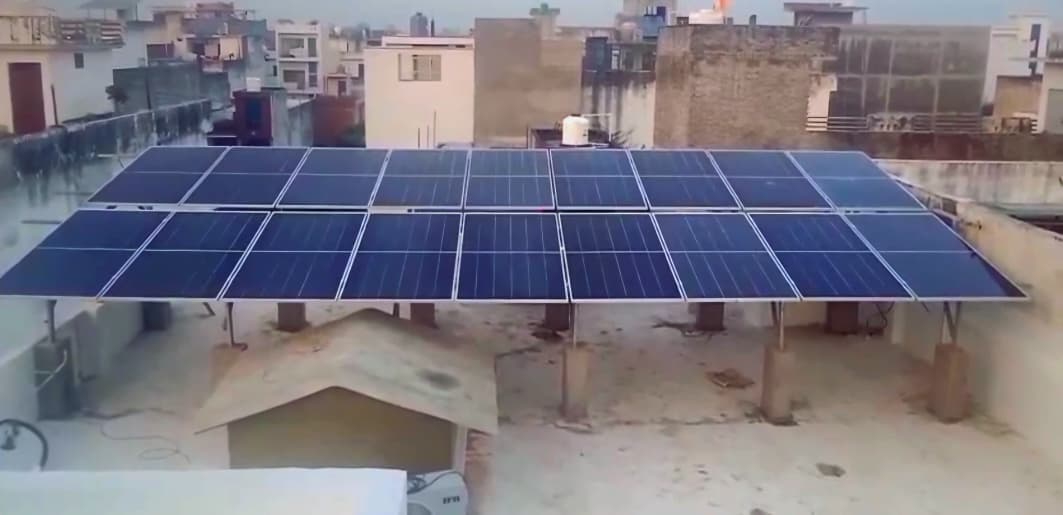 Residential solar project for Dr. Shravan Kumar Tyagi, 10 kW (OffGrid)