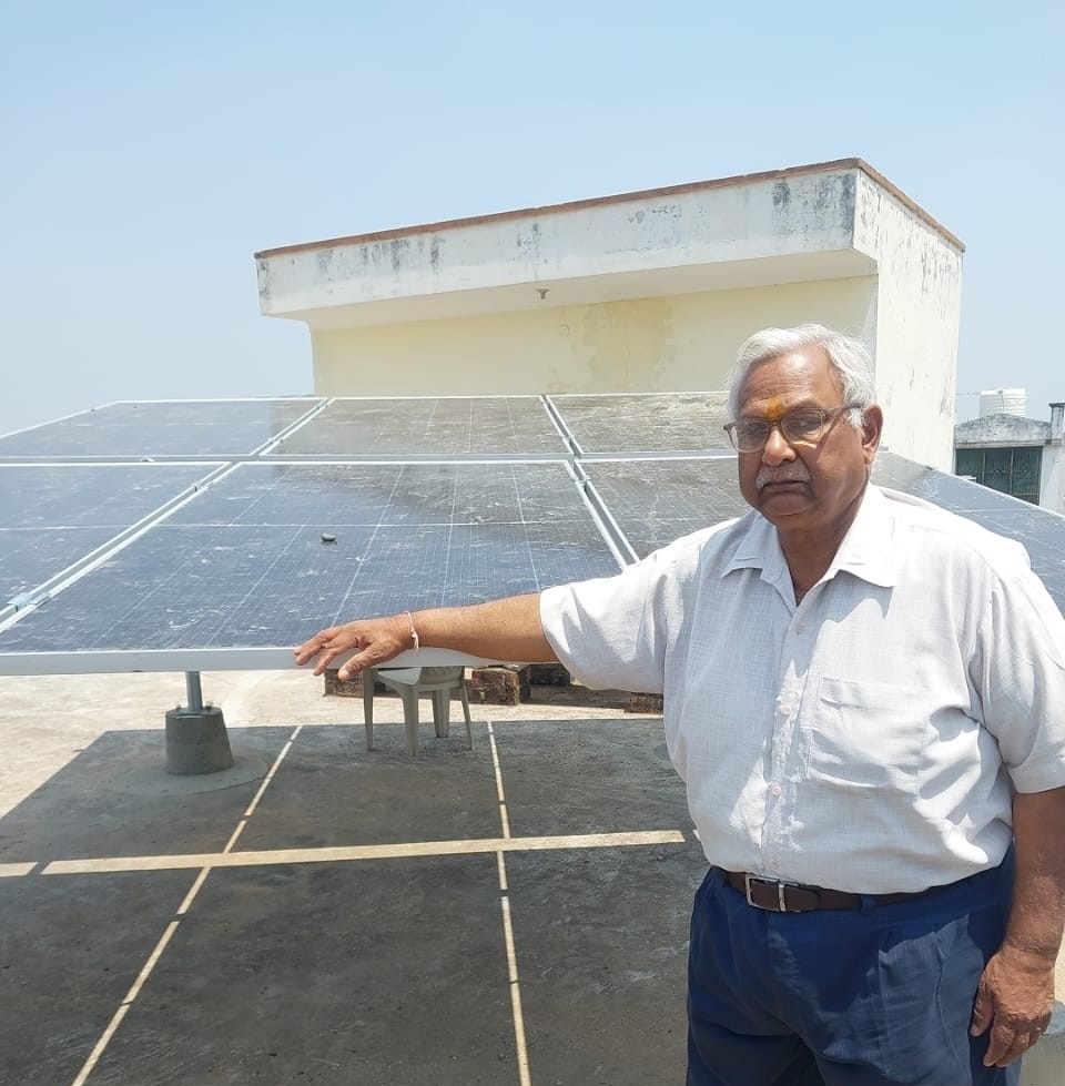 Residential solar project for Anil Garg, 5 kW (Hybrid)