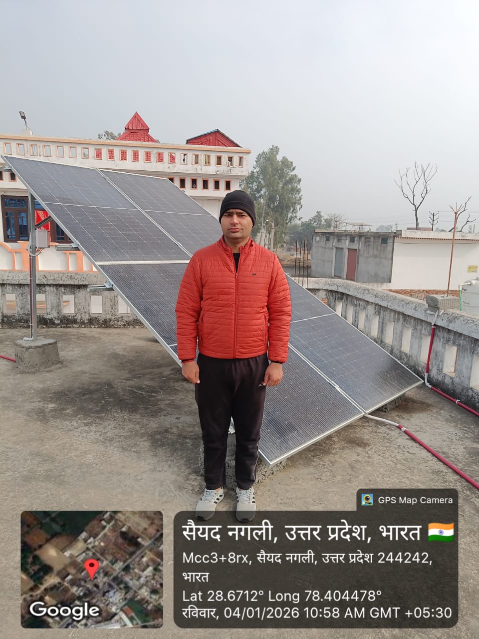 Residential solar project for Aman Chaudhary, 2 kW (PM Surya Ghar)